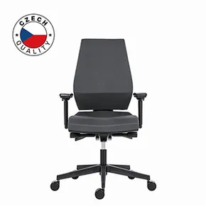 Krzesło ergonomiczne Powerton Office Sima, szare
